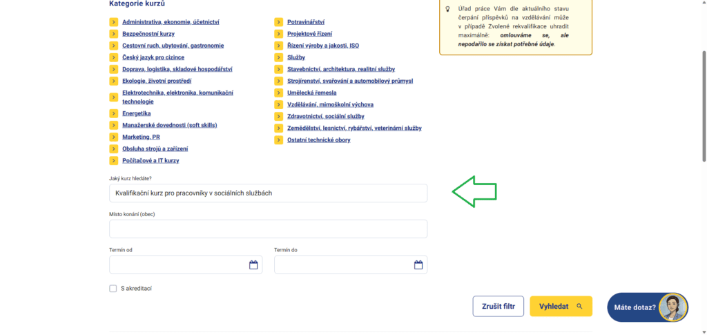Jak si vyřídit proplacení rekvalifikačního kurzu z pohodlí domova? 10 1024x485